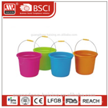 plastic bucket W/lid 8L/12L/17L